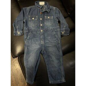 Gymboree Denim‎ Jumper Toddler (Size: 18-24)